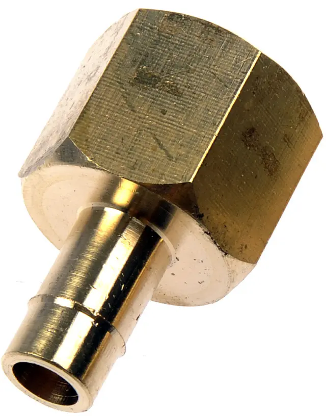 800078 - : Fuel Line Fitting Adapts 3/8 IN. (10mm) Nylon Hose to M16-1.5 Female Thread. for Dorman Image