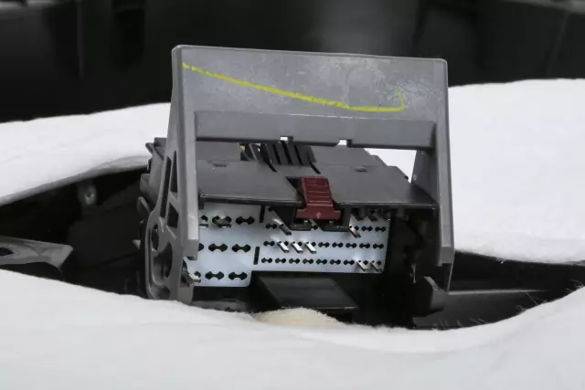 Black Front Passenger Side Door Interior Trim Panel - GM (84676596)