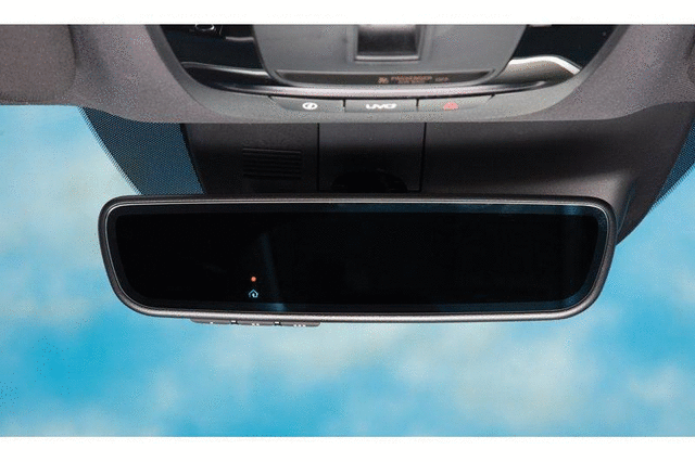 Auto-Dimming Mirror W/Homelink