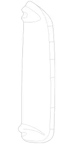 2086980598 - Attachment Parts: Seal for Mercedes-Benz: CLK430 Image