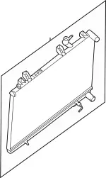B1D603JA0KNW - Cooling System: Value Advantageâ„¢ RADIATOR ASSEMBLY for Infiniti Image