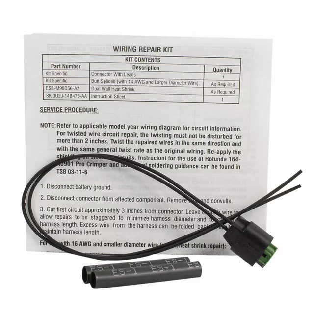 Wire Assembly - Ford (BU2Z-14S411-BA)