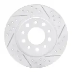83040030R - : DFC Geoperformance Rotor - Drilled and Slotted for DYNAMIC FRICTION Image