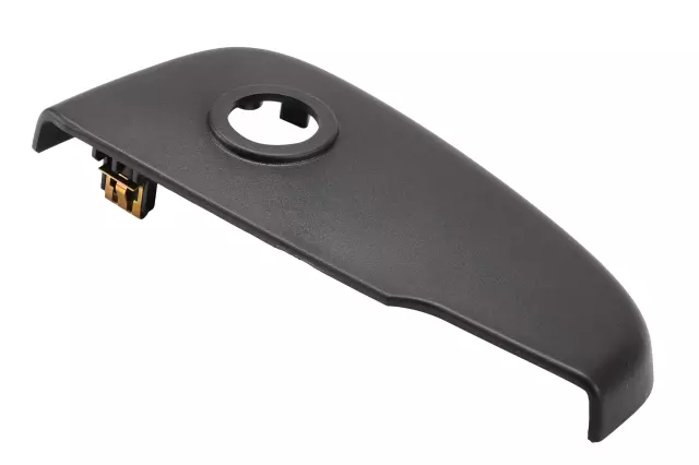 Jet Black Rear Seat Cushion Frame Bracket Center Trim Cover - GM (23261568)