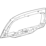 3C7Z7840010AA - Body: Lift Gate for Ford Image