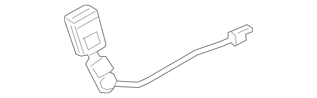 1668600769 - Rear Seat: Seat Belt Buckle for Mercedes-Benz: G500, G550, G580, G63 4x4 Squared AMG, G63 AMG, GLE300d, GLE350, GLE400, GLE550e, GLE63 AMG, ML250, ML350, ML400, ML550, ML63 AMG Image image