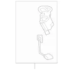 2214704594 - Fuel System: Fuel Pump for Mercedes-Benz: C300, C350, CL550, CLS400, E400, GLE550e, GLK350, S350, S500, S550 Image