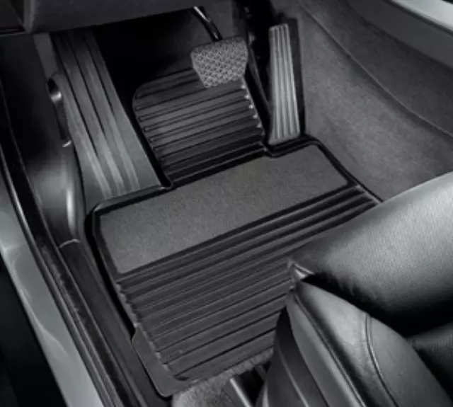 51472231955 - Interior: Rubber Floor Mats With Carpeted Heel Pad for BMW Image