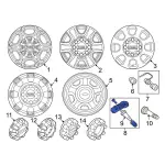 PC3Z1A189D - : Tire Pressure Sensor for Ford Image