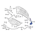 ML3Z16796A - : Hinge for Ford: F-150 Image