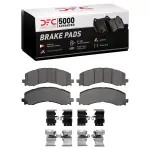 1551238201 - : DFC 5000 Advanced Brake Pads - Ceramic and Hardware Kit for DYNAMIC FRICTION Image