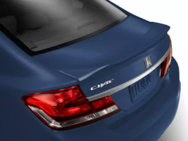 8F10TR0190A - Exterior: Decklid Spoiler - Sedan - Dyno Blue Pearl for Honda: Civic Image