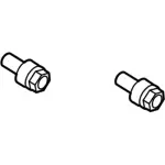 BL3Z3E651A - : Pressure Line Connector for Ford: F-150 Image