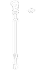 113010047264 - Engine: Dipstick for Mercedes-Benz Image