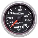 3632 - : GAUGE, WATER TEMP, 2 1/16", 120-240?F, MECHANICAL, SPORT-COMP II for AutoMeter Image