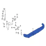 M2DZ17D957AA - : Bumper for Ford: Bronco Image