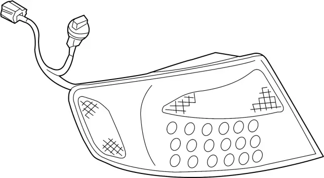26550AC725 - : Tail Lamp Assembly for INFINITI: G35 Image