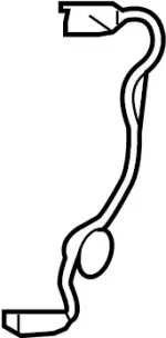 28243JL20A - : Feed Line for INFINITI: G37, Q60 Image