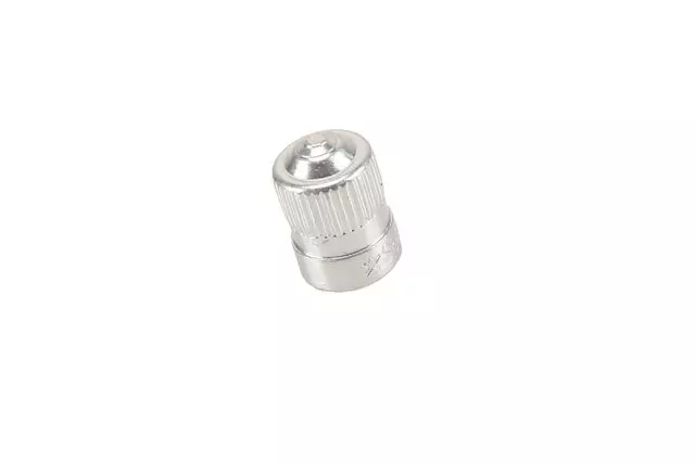 25731359 - Tire and Wheel: Tire Pressure Indicator Valve Stem Cap for Buick: Rainier | Cadillac: CTS, DeVille, DTS, Escalade, Escalade ESV, Escalade EXT, Seville, SRX, STS, XLR | Chevrolet: Avalanche, Avalanche 1500, Caprice, Cobalt, Corvette, Impala, Monte Carlo, Silverado 1500, Suburban 1500, Tahoe, Trailblazer, Trailblazer EXT, Uplander | GMC: Envoy, Envoy XL, Sierra 1500, Yukon, Yukon XL 1500 | Isuzu: Ascender | Saab: 9-7x Image