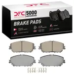 1551237500 - : DFC 5000 Advanced Brake Pads - Ceramic for DYNAMIC FRICTION Image