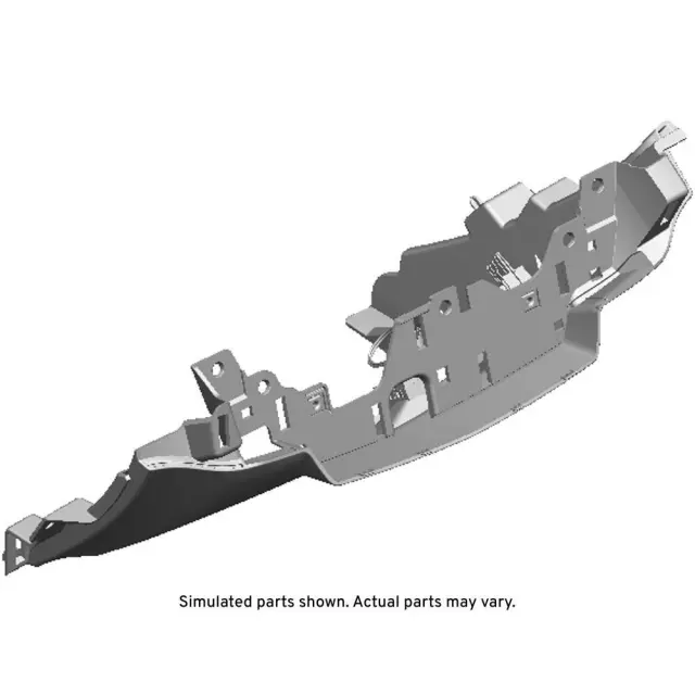 84805558 - : Black Instrument Panel Lower Center Trim Panel for GM Image