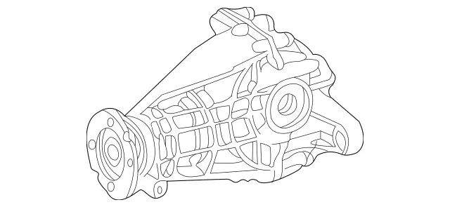 1633500514 - : Axle Gear Housing for Mercedes-Benz: ML320 Image