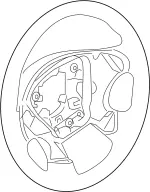 484309NF6A - : Steering Wheel for Infiniti Image