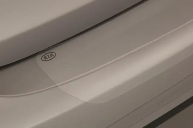 A7027ADU40 - Exterior: Rear Bumper Protector - Clear Applique for Kia: Forte Image