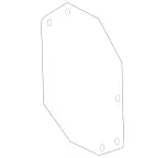 6013510080 - Universals &amp; Rear Axle: Cover Gasket for Mercedes-Benz Image