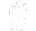 2477376300 - Rear Door: Bracing for Mercedes-Benz Image