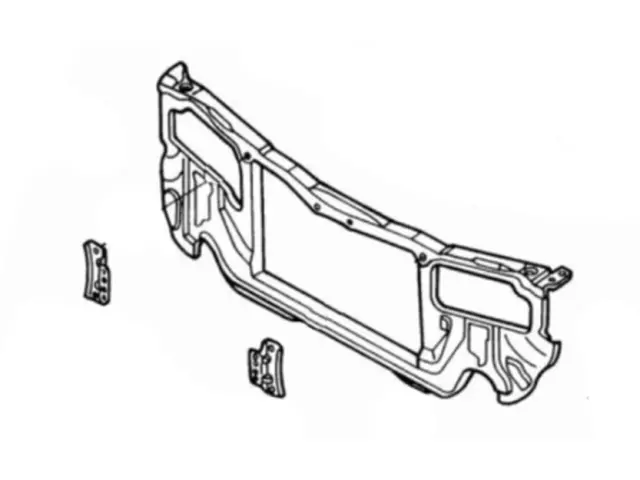F4CZ16138A - Cooling System: Radiator Support for Ford: Escort | Mercury: Tracer Image