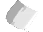 DT1Z5403100AU - : Windshield for Ford: Transit Connect Image