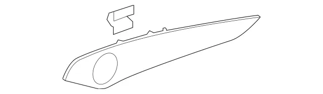 205720130164 - : Trim Strip for Mercedes-Benz Image