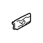 BK3Z9925094A - Body: End Cover for Ford: Transit-150, Transit-250, Transit-350, Transit-350 HD Image