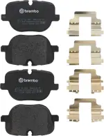P44025 - : Premium Low-Met OE Equivalent Pad for Brembo Image