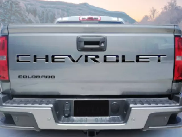 19432566 - Exterior: 3-D Urethane Chevrolet Tailgate Lettering for Chevrolet: Colorado Image