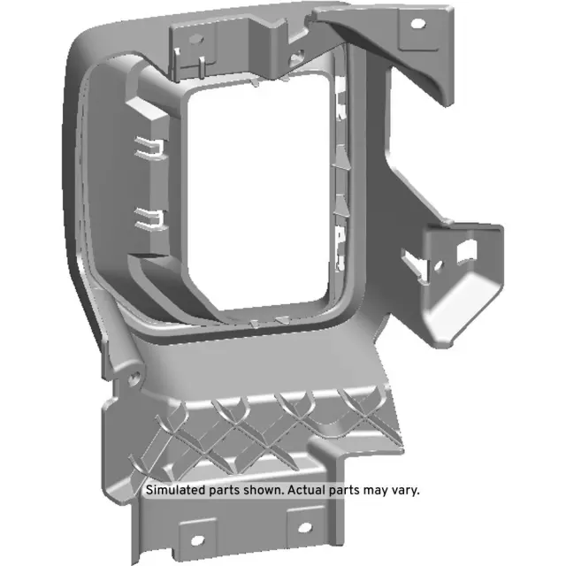 84683443 - : Front Passenger Side Fog Lamp Bezel for GMC: Sierra 2500 HD, Sierra 3500 HD Image