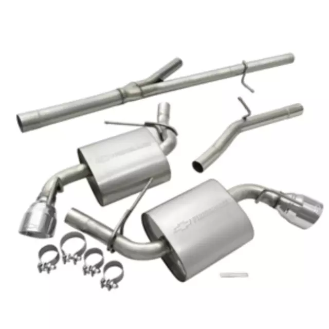 84100442 - : 2016-2019 Chevrolet Camaro - Ltg Exhaust Kit For Use With Ground Effects Kit for Chevrolet: Camaro Image
