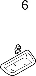 115100451 - : Grille Fastener for Infiniti Image