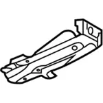 AG1Z54101C42A - Body: Support Plate for Ford Image