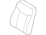 BC3Z2564417GA - : Cover Assembly Seat Back for Ford Image