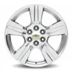 23268070 - : 18" Wheel, Polished 5 Spoke (PRICED AND SOLD INDIVIDUALLY) (Center Caps Offered Separately) for Chevrolet: Colorado Image