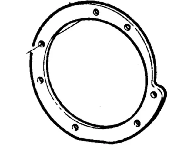 E7TZ18A477A - HVAC: Blower Motor Gasket for Ford: F-150, F-250, F-250 HD, F-350, F-Super Duty Image
