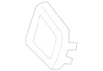 2928855722 - Detachable Parts: Towing Eye Cover for Mercedes-Benz Image