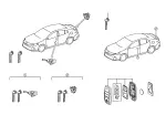 8990HAQ010 - : Keyless Entry Transmitter for Toyota Image