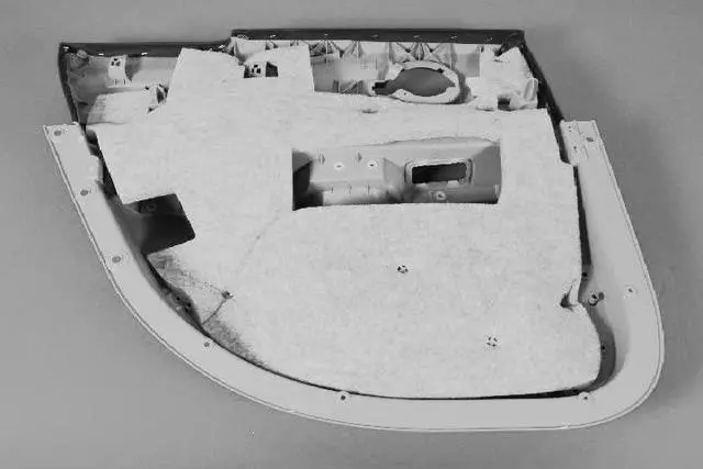 Rear Door Trim Panel, Right - Mopar (1AF521DBAB)