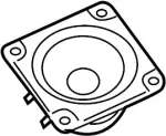 28148F6602 - Body: Speaker for Infiniti Image