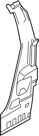 76530AM800 - Body: Inner Lock Pillar for Infiniti Image