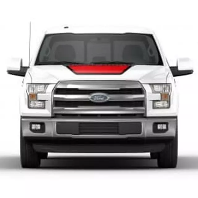 VFL3Z9920000H - Exterior: Hood Cowl Stripe Kit - Red And Black for Ford: F-150 Image
