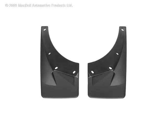 110008 - Accessories: Black MudFlap No-Drill DigitalFit® for WeatherTech Image